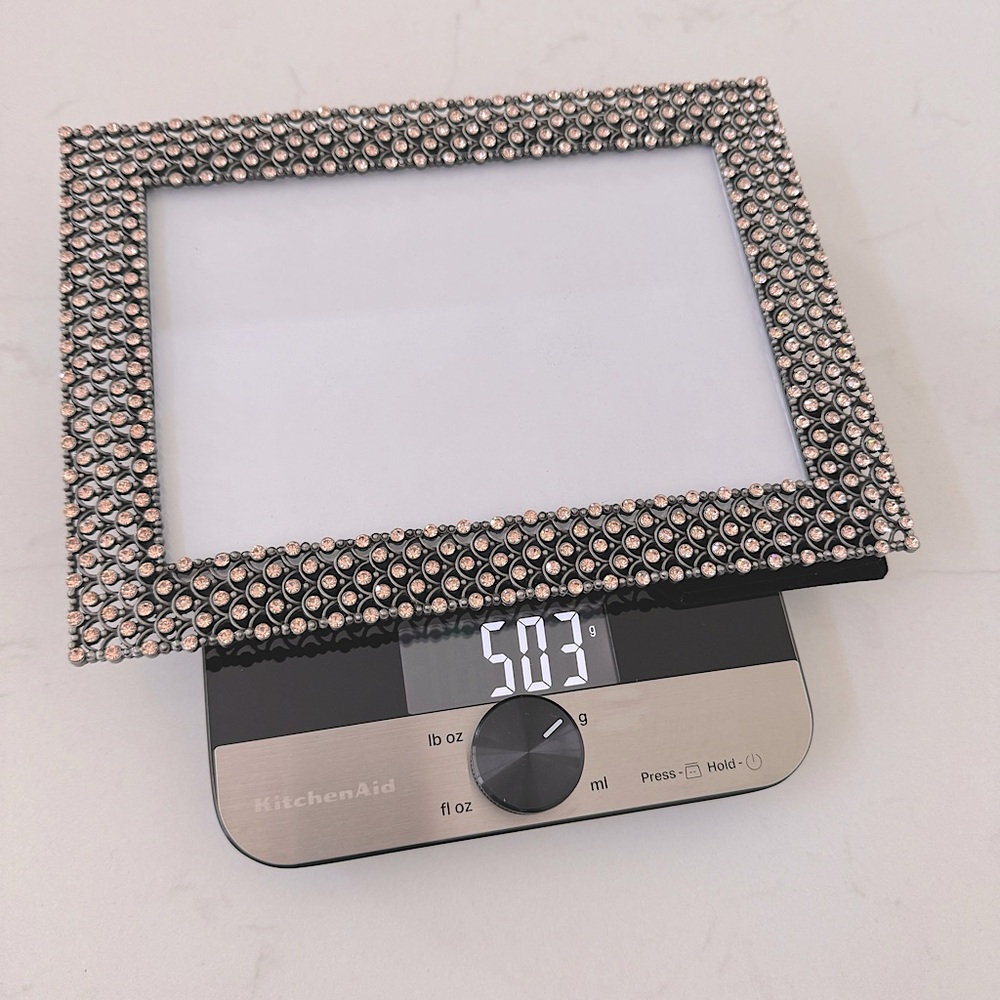Metal and Rhinestones Photo Frame - Picture 6 of 8